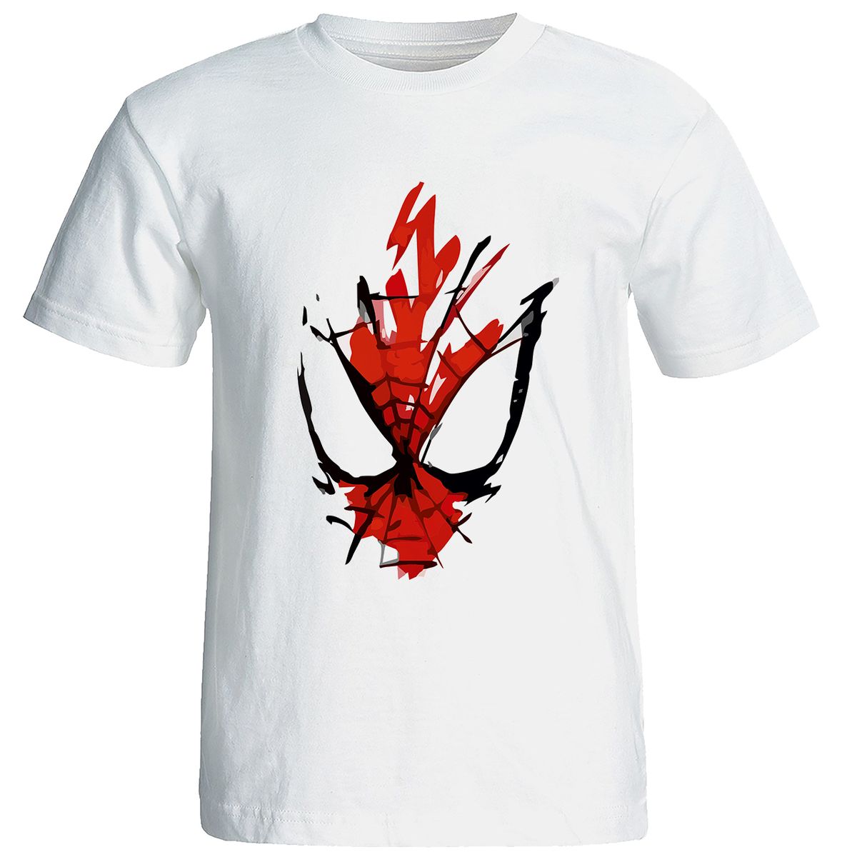 Playera | blanca | Hombre araña | spiderman | Vector
