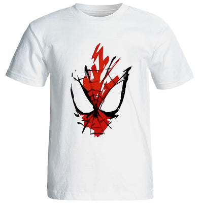 Playera | blanca | Hombre araña | spiderman | Vector