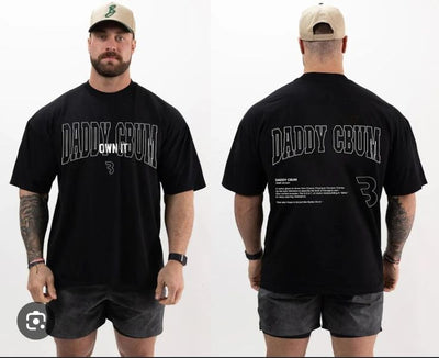 Playera negra | GYM | Daddy Gbum