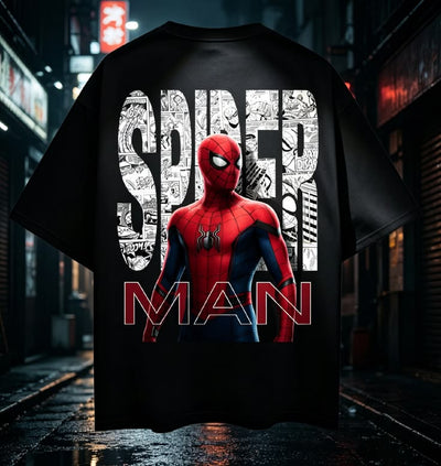 Playera | negro | Hombre araña | spiderman | MAN the only spider man t shirt.