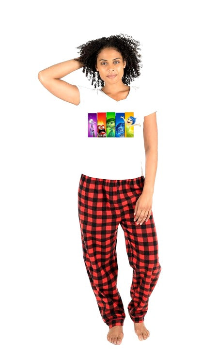 Pijama de intensamente | Rojo | cuadros | INTENSAMENTE