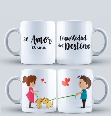 Taza Personalizada Duo | Día del Amor y de la amistad