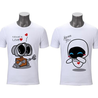 Duo Playera personalizado | Día del Amor y de la amistad