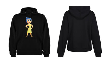 Sudadera INTENSAMENTE| Negro|Alegría