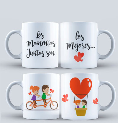 Taza Personalizada Duo | Día del Amor y de la amistad