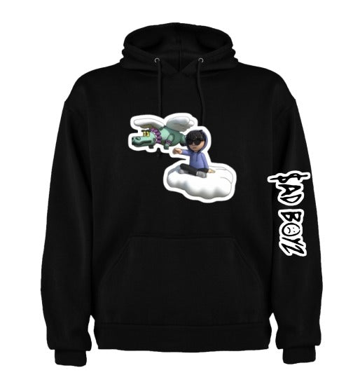 Sudadera Junior H | Negro| |SAD BOY