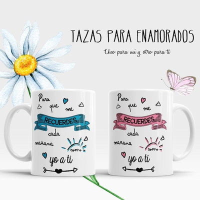 Duo Taza Personalizada | Día del Amor