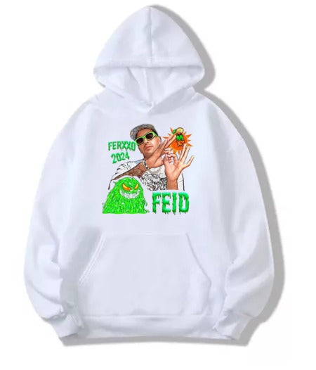 Sudadera FERXXO|BLANCA|TOUR 2024