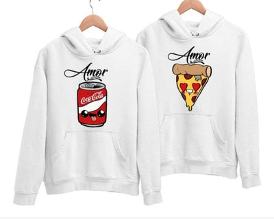 Duo Sudadero personalizado | Día del Amor y de la amistad