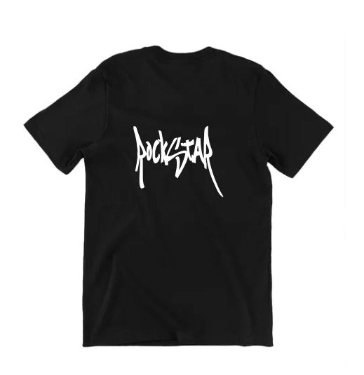 Playera Personalizada | Junior H |Negro| ROCKSTAR