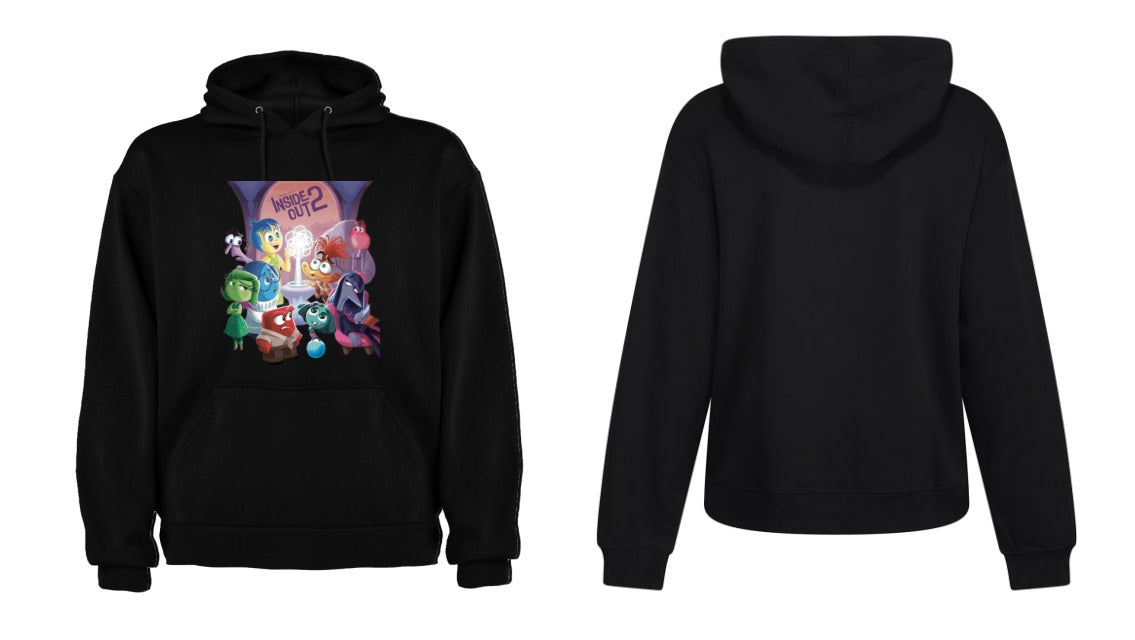 Sudadera INTENSAMENTE| Negro| Inside Out