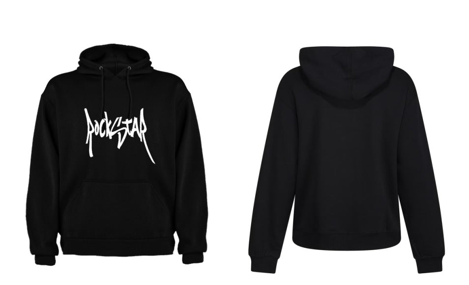 Sudadera Junior H | Negro| |Rockstar