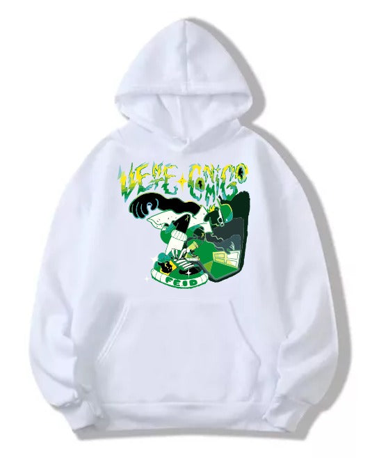 Sudadera FERXXO|Blanca| VENTE CONMIGO