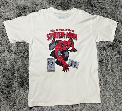 Playera | Blanco | Hombre araña | spiderman | navideño spiderman