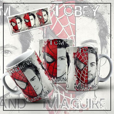Taza Personalizada| Hombre araña| spiderman | Tom, Tobey, Andrevv