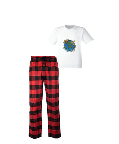 Pijama de Morat | Rojo | cuadros | Manga Corta | A dónde vamos?