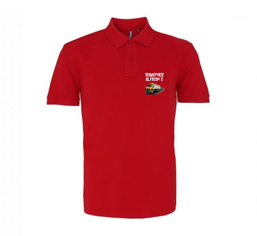 Playeras Personalizadas | Transporte Alfredo´s | 5 | Polo | Rojo