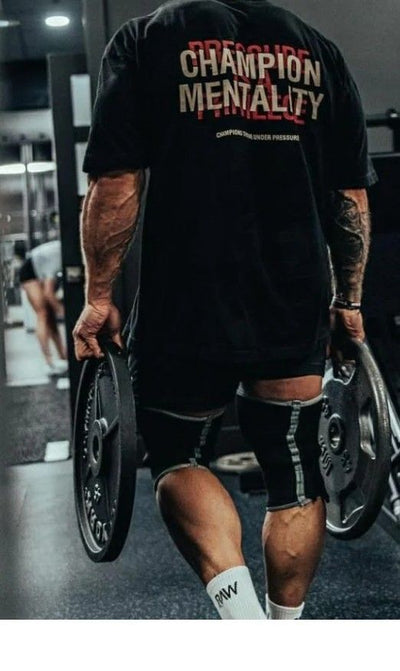 Playera negra | GYM | Champion Metality