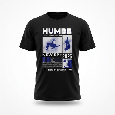 Playera | Negro | Humberto | NEW EP+2026
