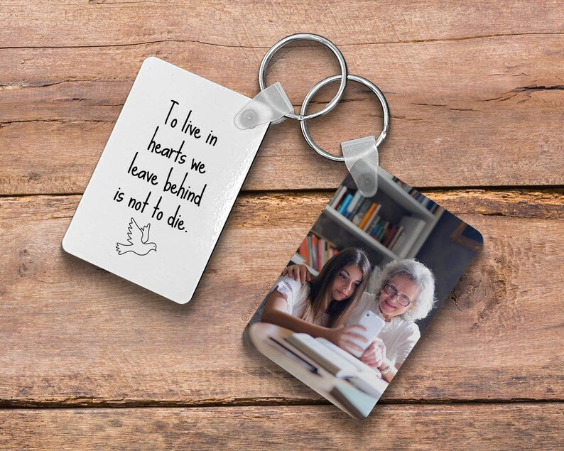 Llavero Personalizado | vivir en los corazones