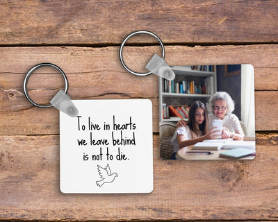 Llavero Personalizado | vivir en los corazones