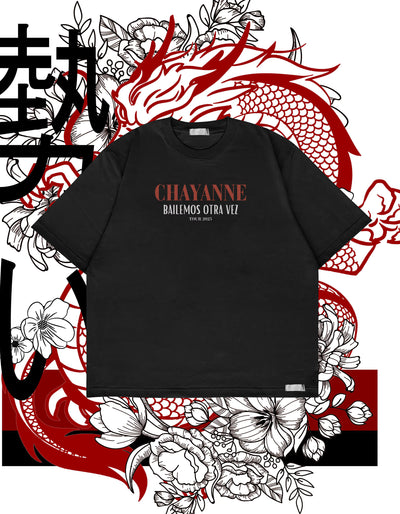 Playera | Negra | Chayanne | Crop Top | Bailemos Otra vez