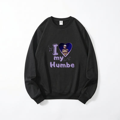 Sudadero | Cuello Redondo | Negro | humbe | diseño elegante