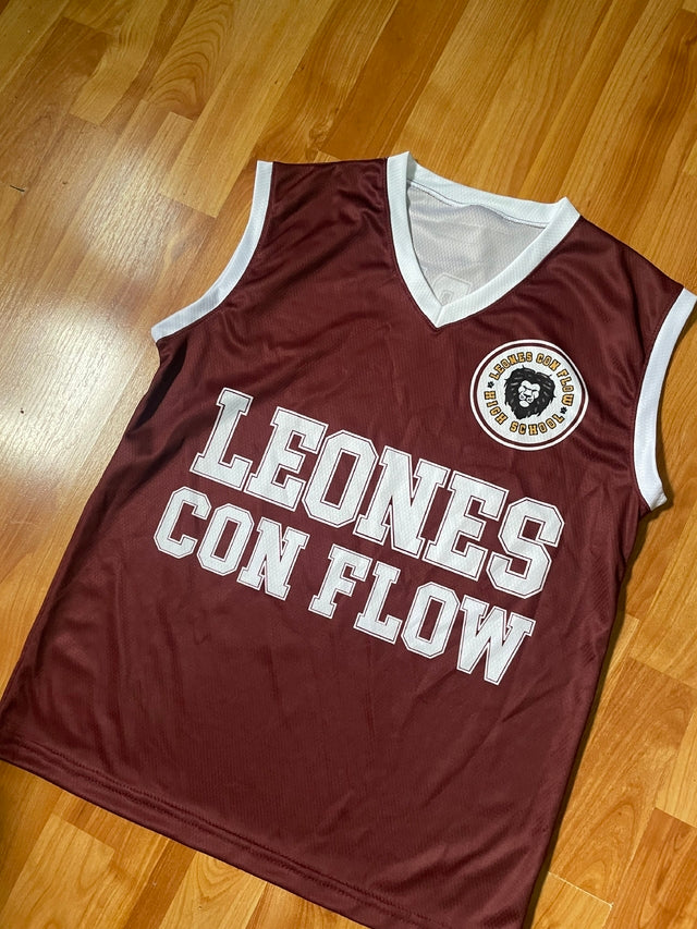 Camiseta corinta con blanco | Leones con flow | Plan A | Oficial