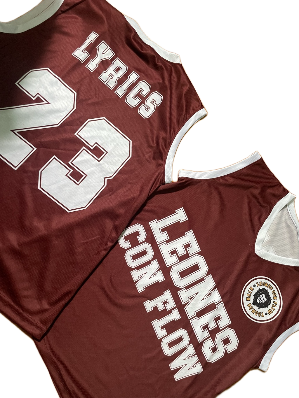 Camiseta corinta con blanco | Leones con flow | Plan A | Homerun