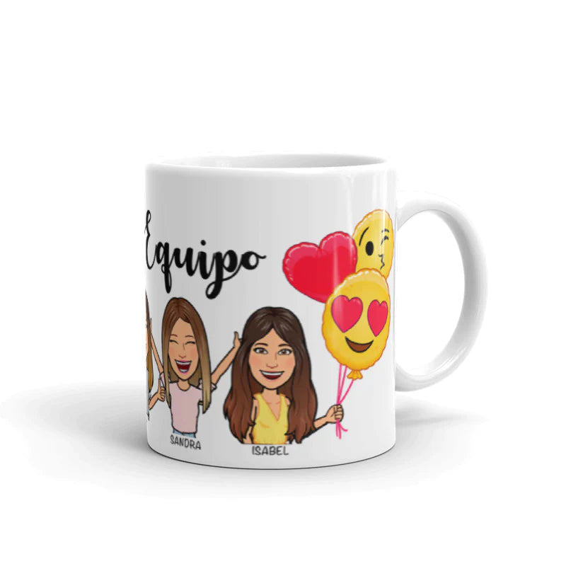 Taza Personalizada duo | Día de la amistad