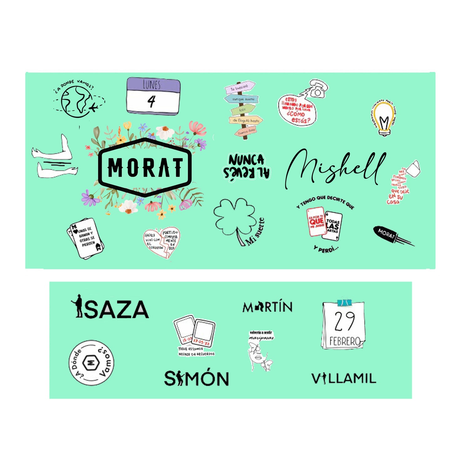 Vasos Térmico 1300ml | Turqueza | Morat FIGURITAS