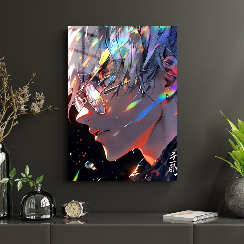 Cuadro Metálico Personalizable | Satoru Gojo | Jujutsu Kaisen