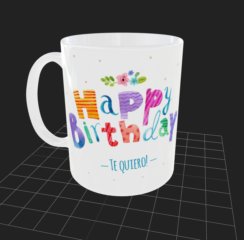 Taza Personalizada| Happy Birthday