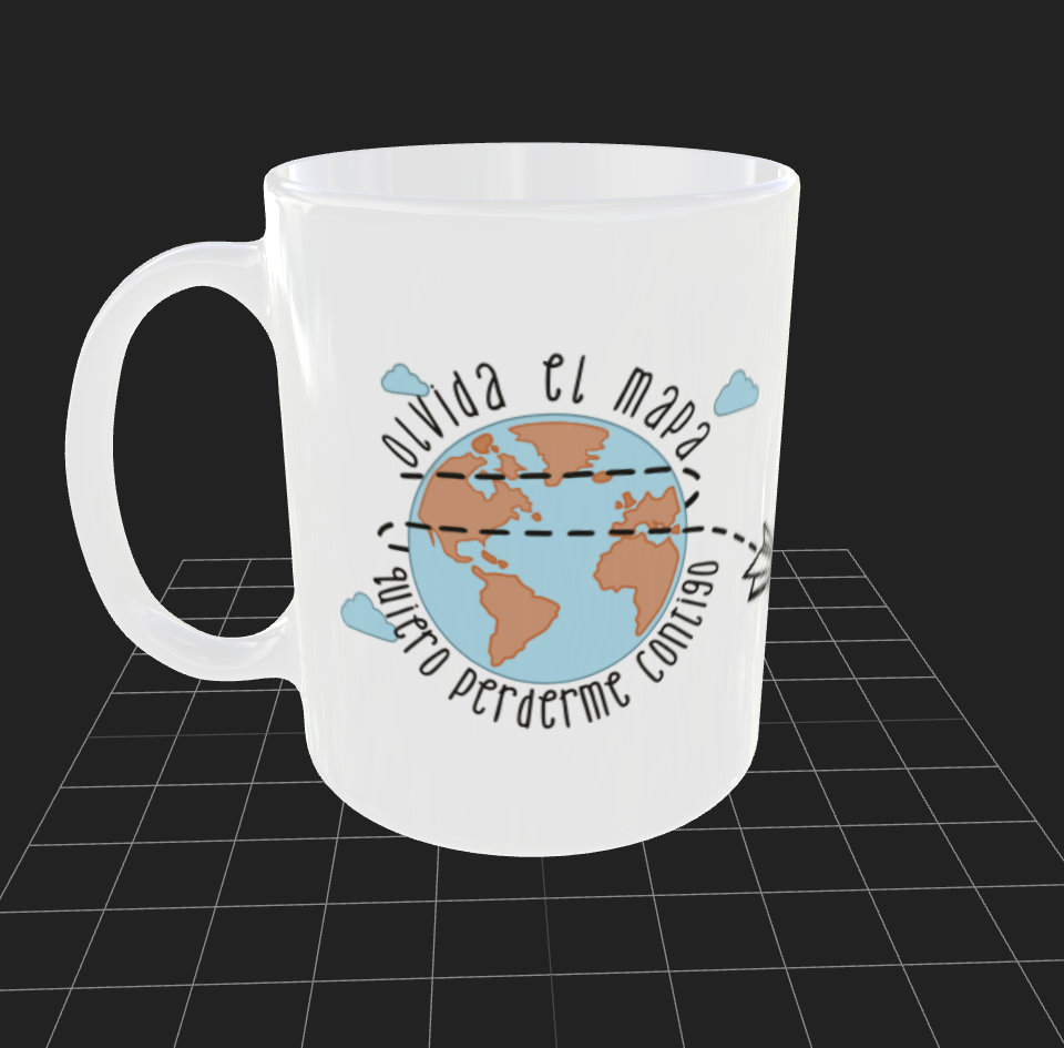 Taza Personalizada | Olvida el mapa | Morsa