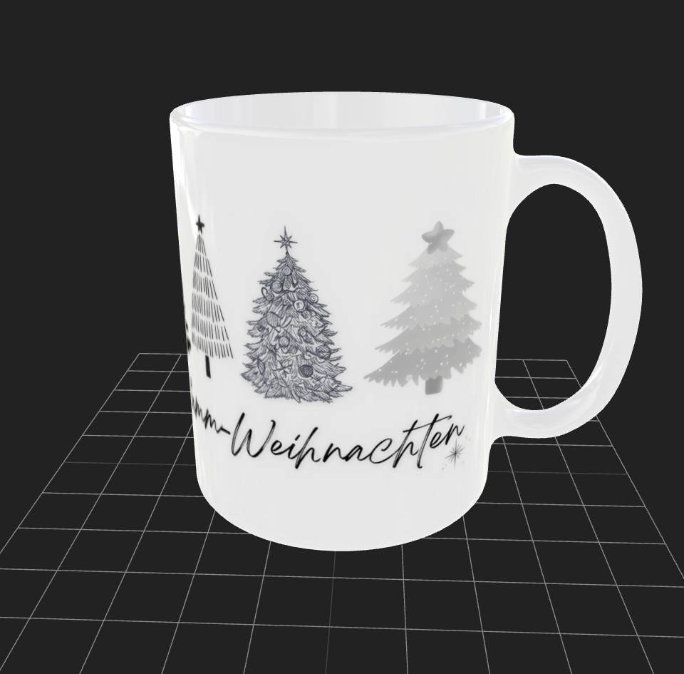 Taza Personalizada| Arbolitos de navidad