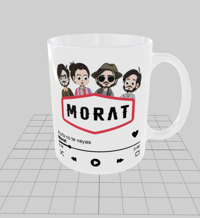 Taza personalizada | Morat | Porfa no te vayas| Anai