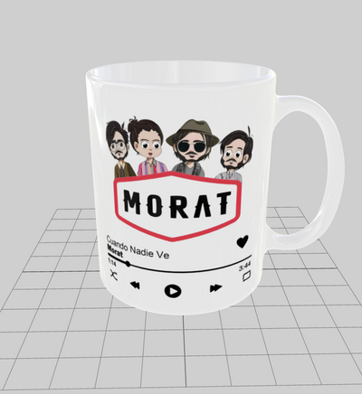 Taza personalizada | Morat | Cuando nadie ve | Ericka