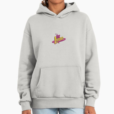 Sudadera Soy Luna | gris | logo frente Spy | soy Luna