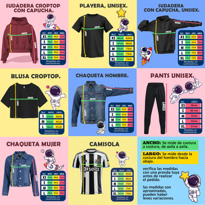 ¿Qué talla escoger?