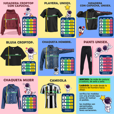 ¿Qué talla escoger?