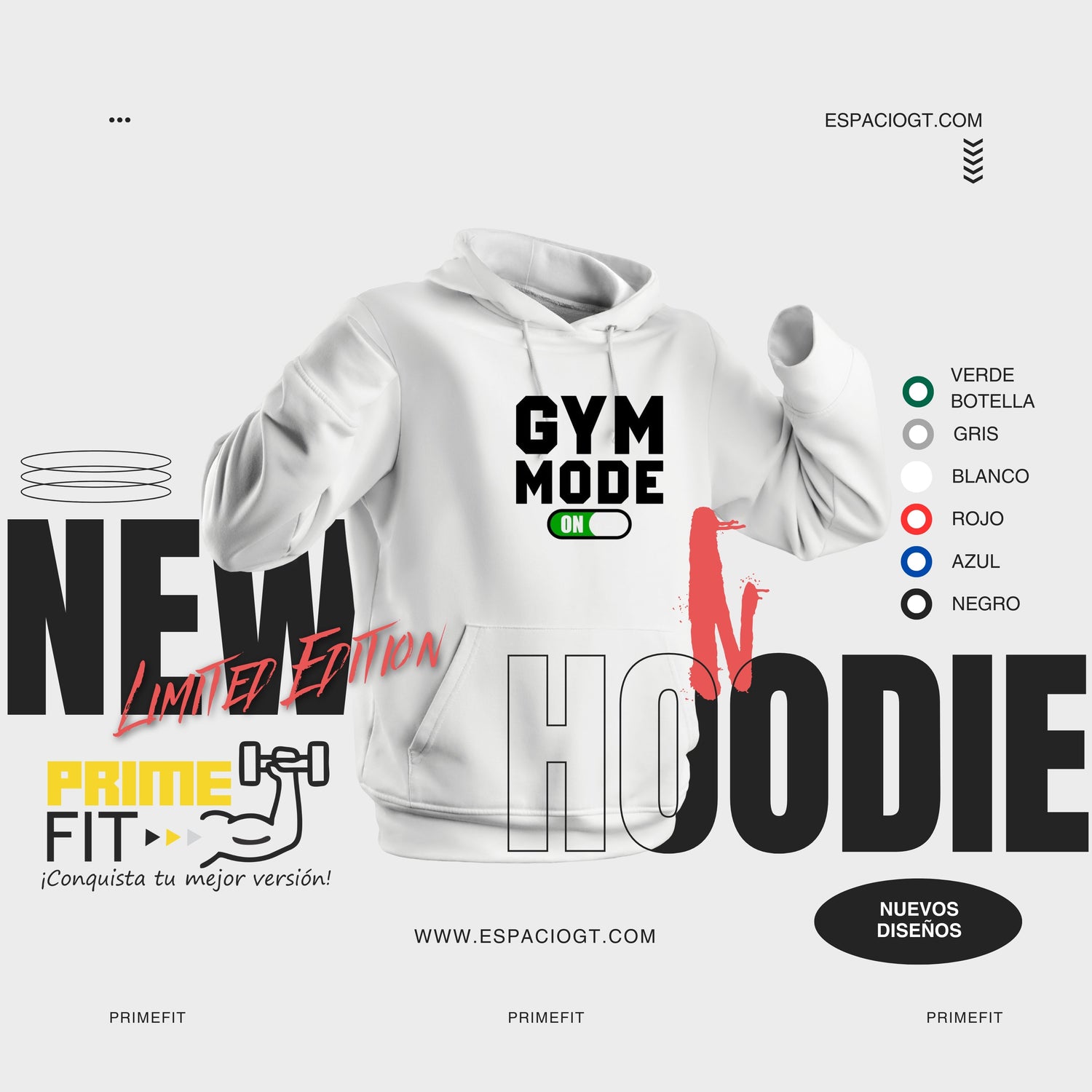 SUDADERAS PRIMEFIT
