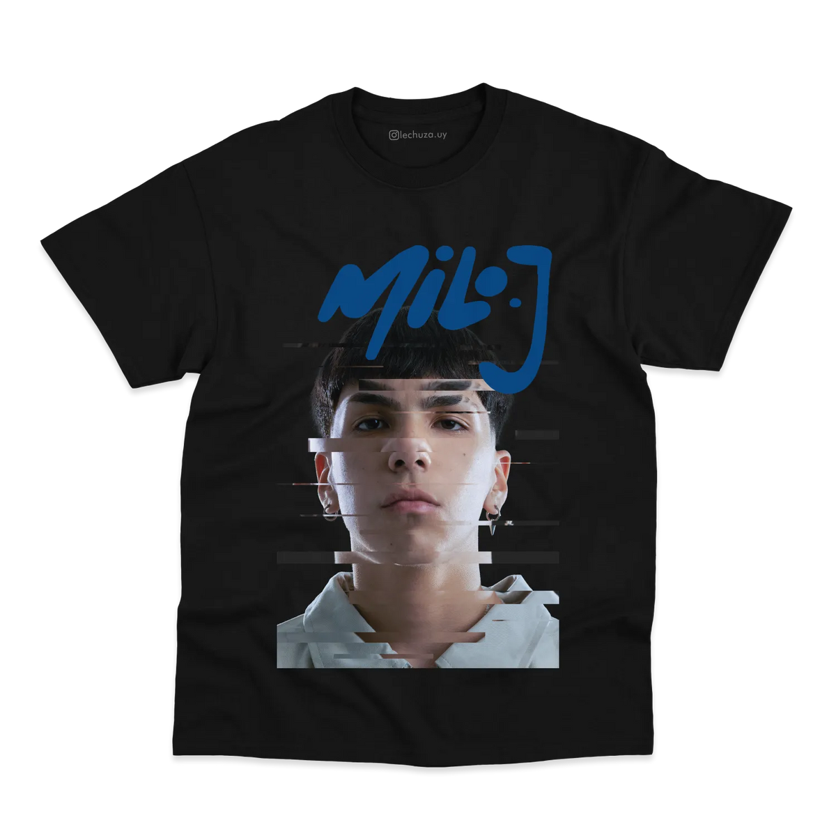 Playera | Negra | MILO J | Estilo Urbano