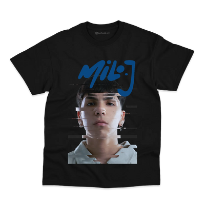 Playera | Negra | MILO J | Estilo Urbano