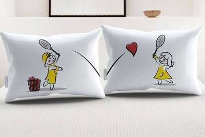 Duo Cojín Personalizado  | Día del Amor y de la amistad