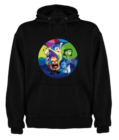 Sudadera INTENSAMENTE|  Negro| ANIMADO