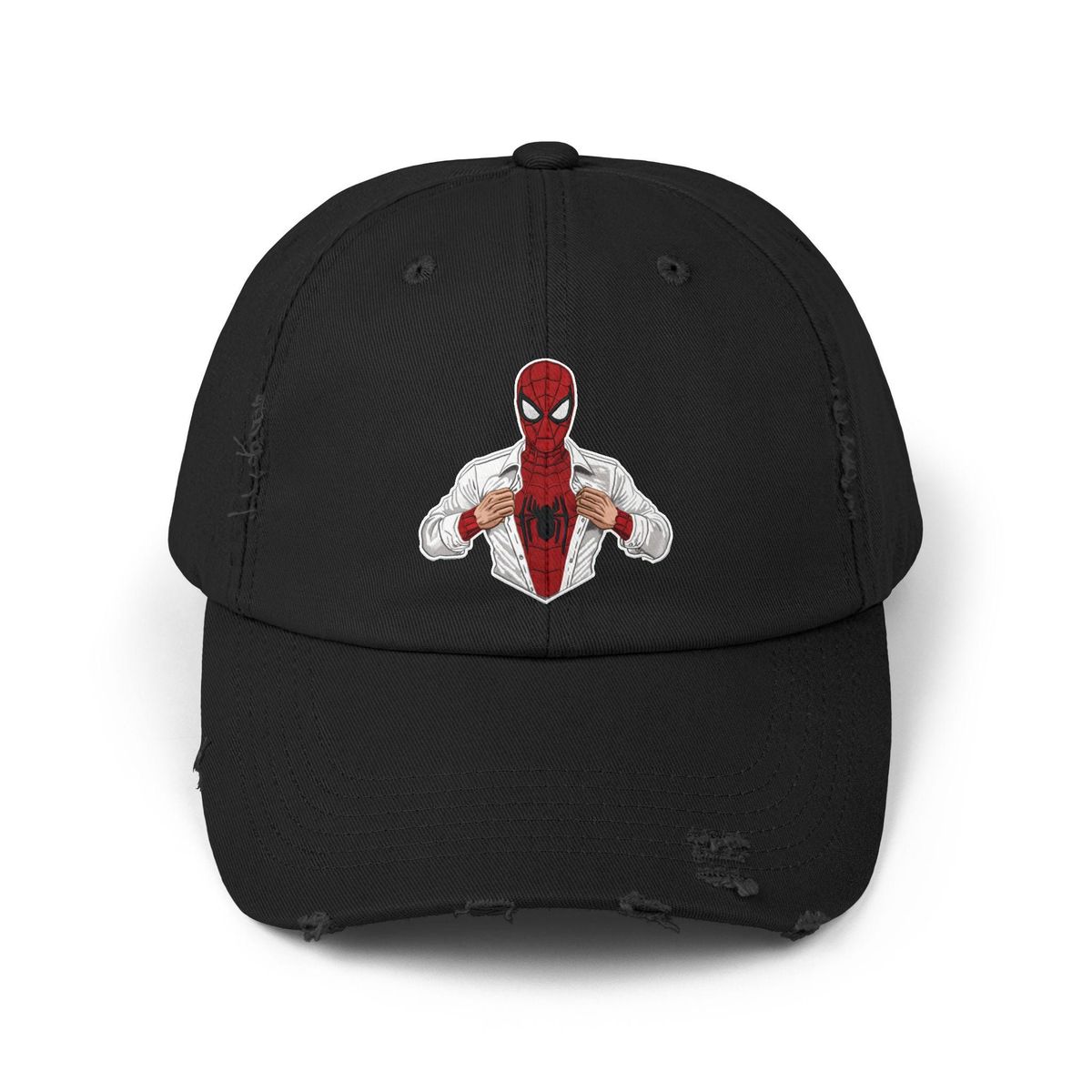Gorra Personalizada | Negra | Spider-Man | Hombre araña | imagen animado (Copia)