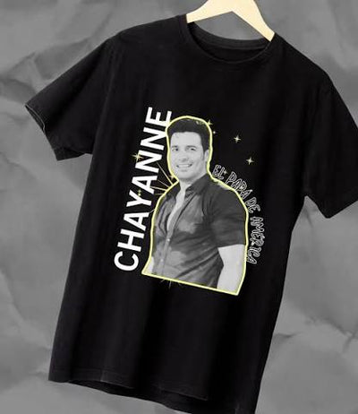 Playera | Negra Chayanne | silueta Bibrante