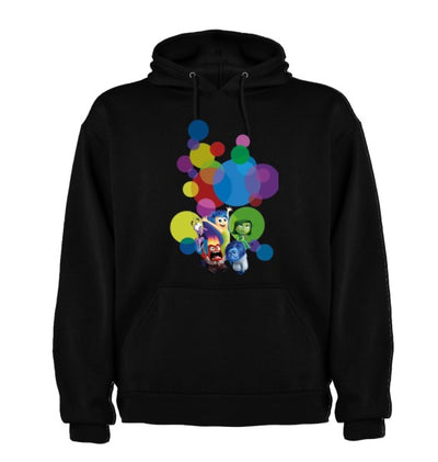 Sudadera INTENSAMENTE|  Negro| ANIMADOS