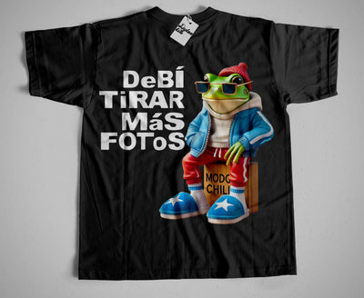 Playera  Negra |Bad Bunny | Rana