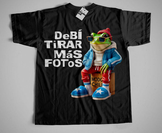 Playera  Negra |Bad Bunny | Rana